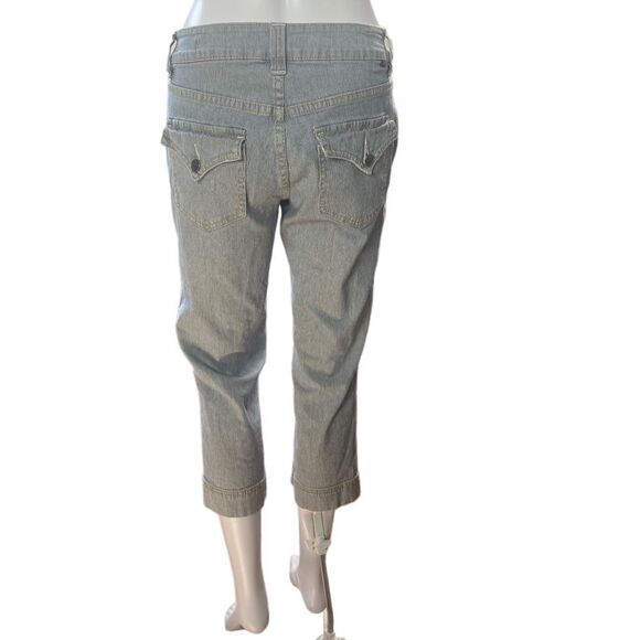 Jag Jeans Classic Fit Capri Womens 2 Light Wash AU0314 - Picture 2 of 9